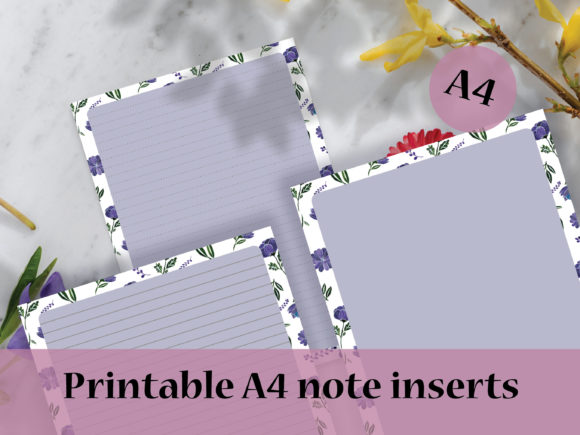 A4 Floral Printable Writing Paper as a Strategic Tool