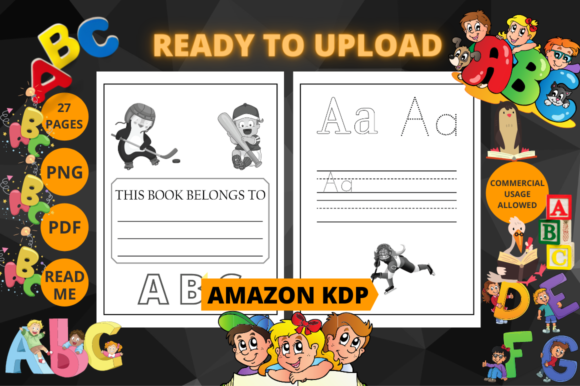Boost Child Literacy with the ABC Handwriting Workbook for Kids V-11