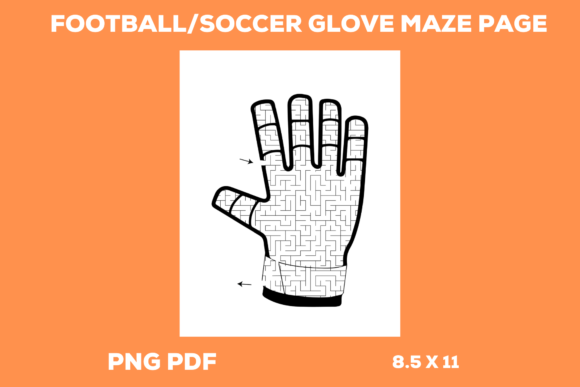 Football Glove Maze: A Playful Display Font for Creative Projects