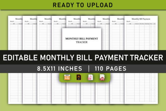 How an Editable Monthly Bill Payment Tracker Saves You Time