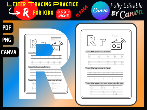 Letter Tracing Practice for Kids: A Practical Template for Creators and Educators