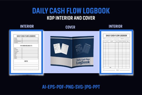 Simplify Your Finances with a KDP Daily Cash Flow Logbook