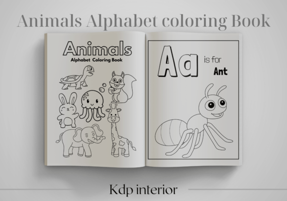 The Animals Alphabet Coloring Book KDP: Your Path to a Simple, Profitable Publishing Project