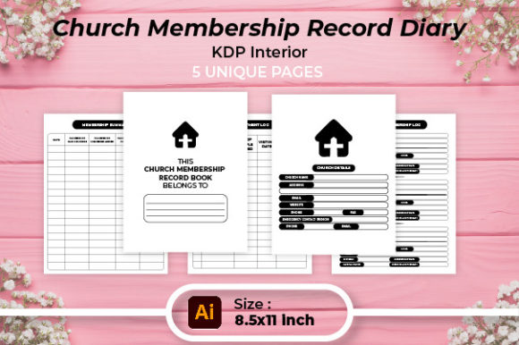 The Essential Church Membership Record Book KDP