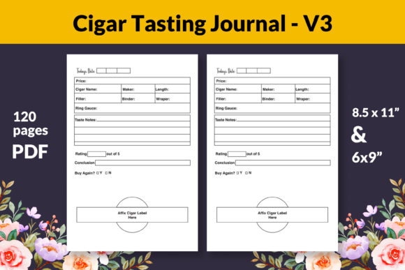 The Essential Guide to the Cigar Tasting Journal KDP Interior