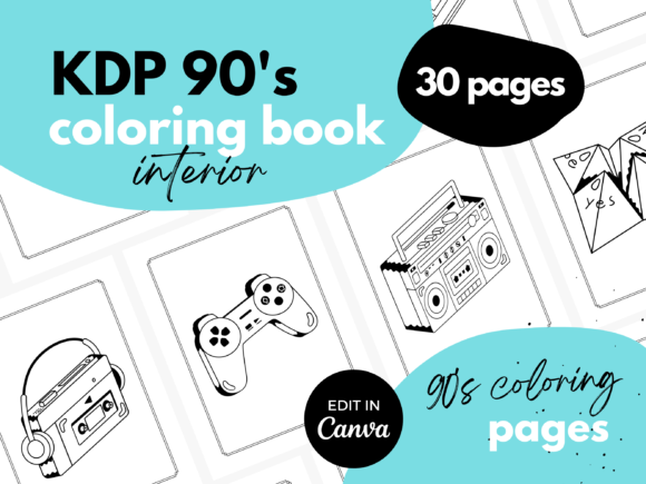 The Nostalgia Appeal of a 90s Coloring Book
