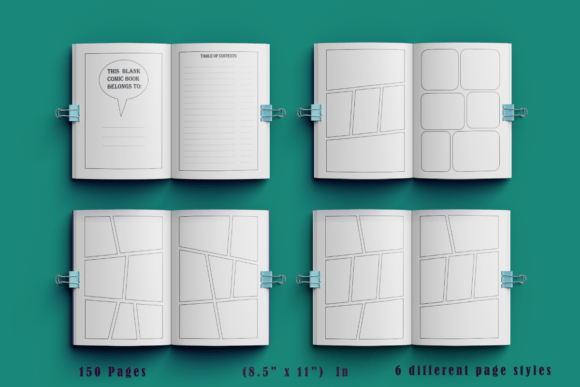The Power of a Blank Canvas: How a Blank Comic Book KDP Interior Template Unlocks Creative Independence