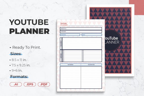 The Strategic Edge: Why a Printable YouTube Planner Template is a Creator's Essential Tool