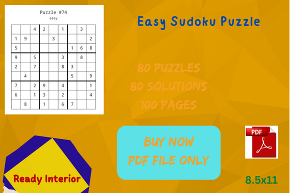 The Strategic Value of Structured Leisure: Unpacking the Easy Sudoku 80 Puzzle Solutions KDP Interior