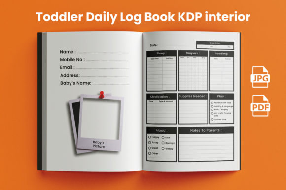 The Toddler Daily Log Book: A Practical Guide for Parents and Caregivers